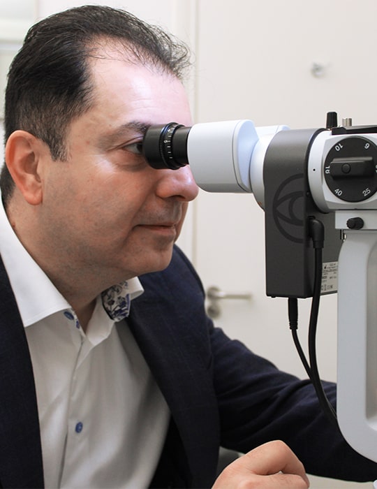 Diagnosis at Eye Clinic London